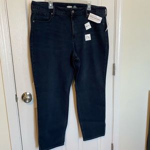 High-rise ankle jean
